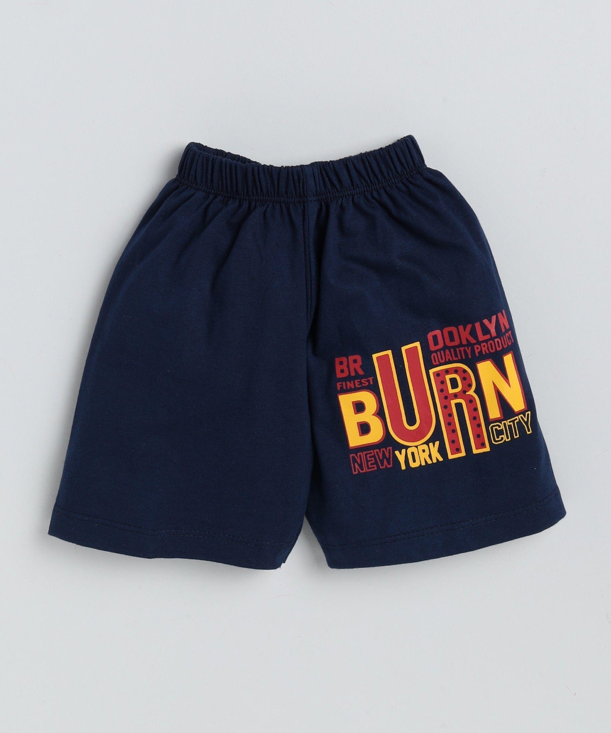 Mars Infiniti Boys & Girls Casual T-shirt Shorts (Maroon)