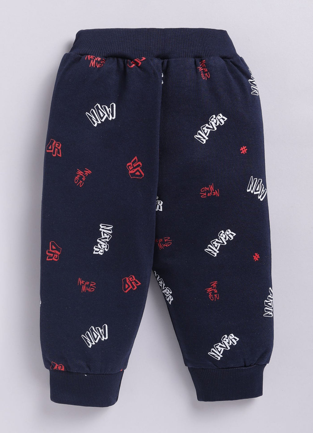 Mars Infiniti Boys & Girls Casual Sweatshirt Track Pants (Cherry Red, Navy Blue)