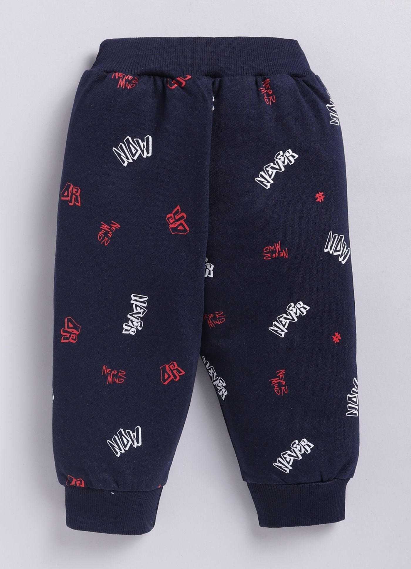 Mars Infiniti Boys & Girls Casual Sweatshirt Track Pants (Cherry Red, Navy Blue)