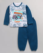Mars Infiniti Boys & Girls Casual T-shirt Pant (Navy Blue)
