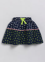 Mars Infiniti Girls Casual Top Skirt (Green)