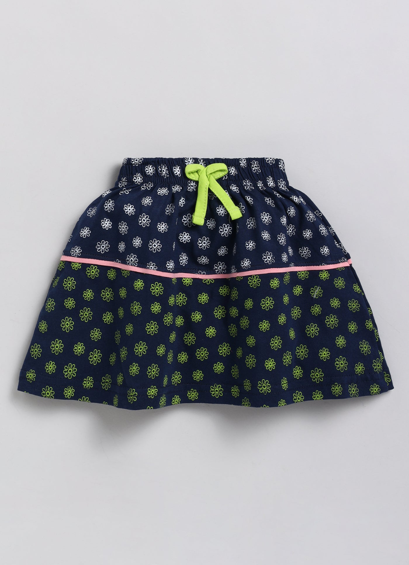 Mars Infiniti Girls Casual Top Skirt (Green)