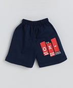 Mars Infiniti Boys Pure Cotton Half Sleeve T-shirt & Shorts Set