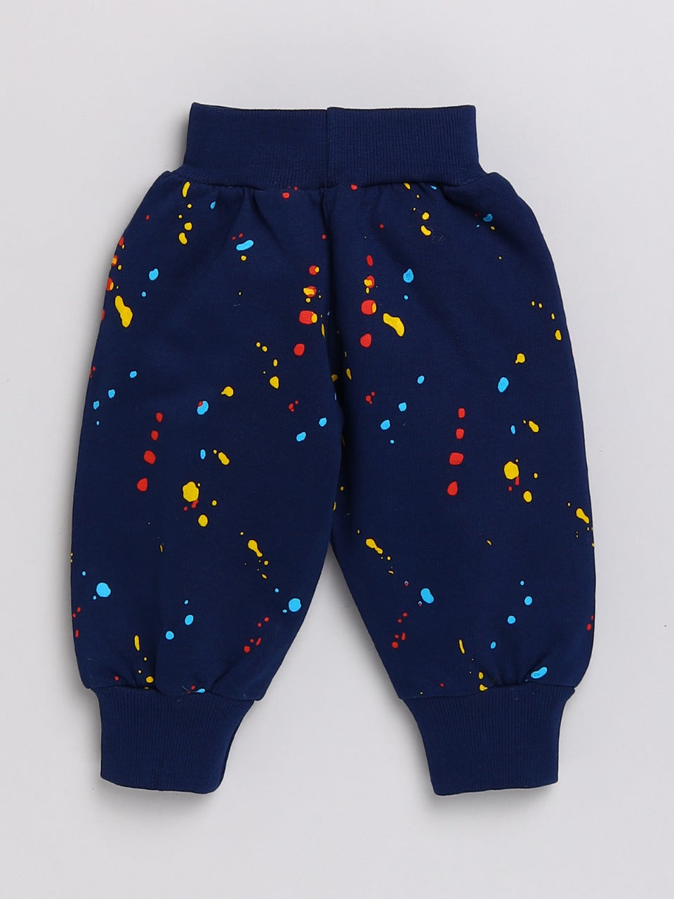 Mars Infiniti Boys & Girls Casual Sweatshirt Track Pants (Yellow & Navy)