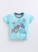 Mars Infiniti Boys Pure Cotton Half Sleeve T-shirt & Shorts Set