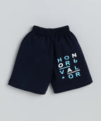 Mars Infiniti Boys Pure Cotton Half Sleeve T-shirt & Shorts Set