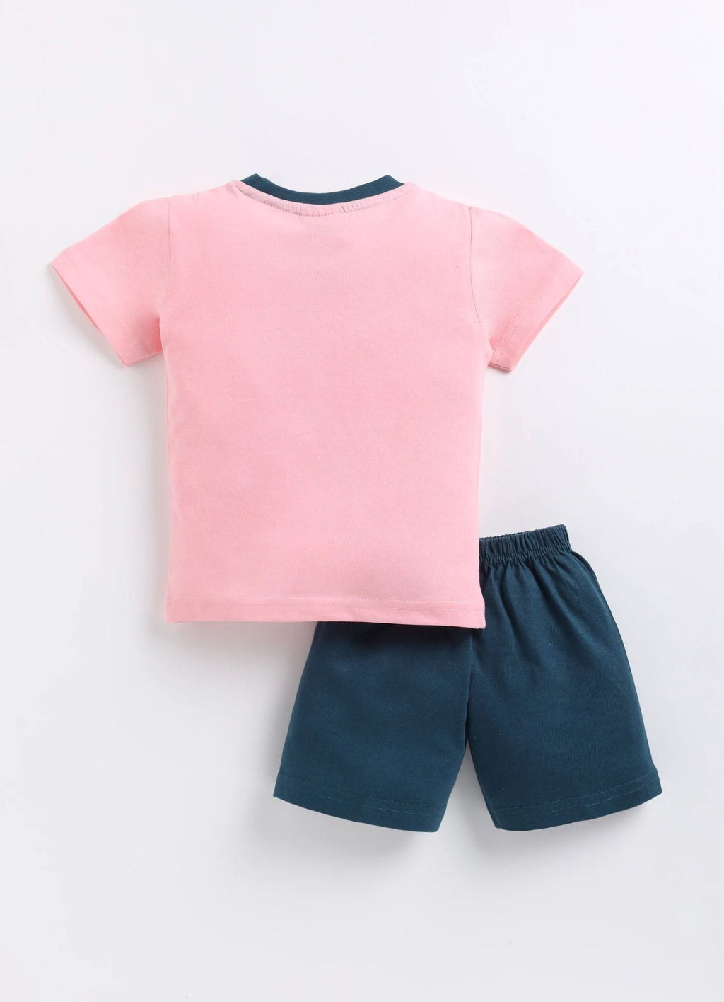 Mars Infiniti Boys Casual T-shirt Shorts (Light Blue, Cream, Pink)