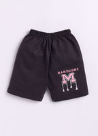 Mars Infiniti Boys Casual T-shirt Shorts (Wine)