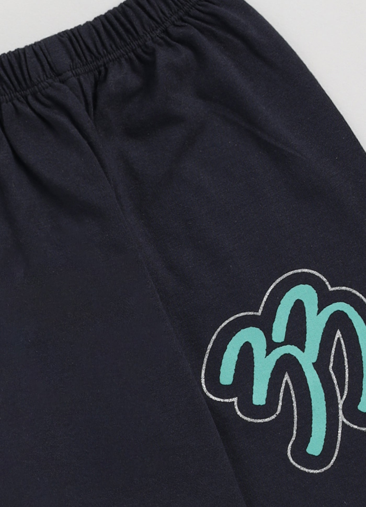 Mars Infiniti Boys Casual T-shirt Track Pants (Sea Green)