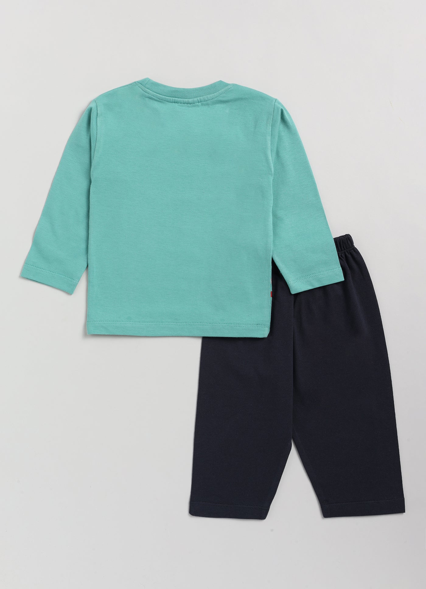 Mars Infiniti Boys Casual T-shirt Track Pants (Sea Green)