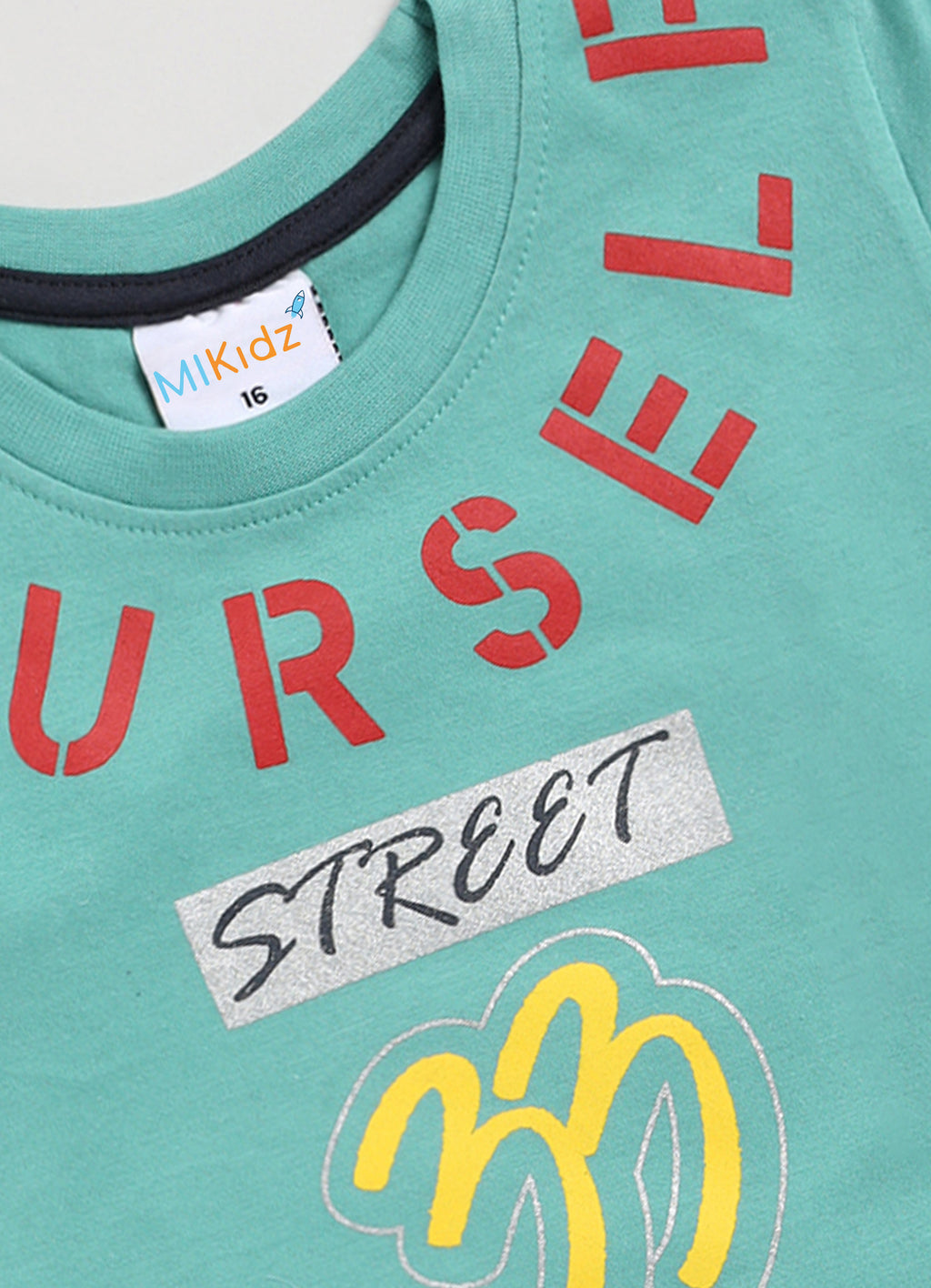 Mars Infiniti Boys Casual T-shirt Track Pants (Sea Green)
