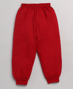 Mars Infiniti Boys & Girls Casual T-shirt Pant (Maroon)