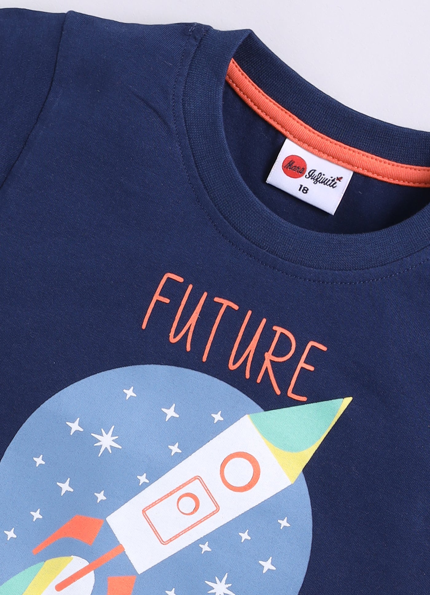 Mars Infiniti Boys Pure Cotton Half Sleeve T-shirt & Shorts Set
