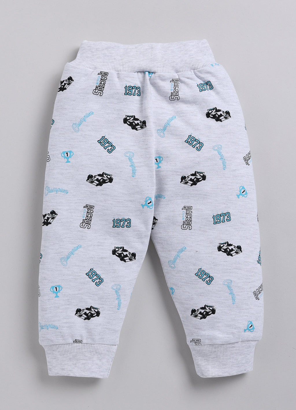 Mars Infiniti Boys & Girls Casual Sweatshirt Track Pants (Sky Blue, Melange)