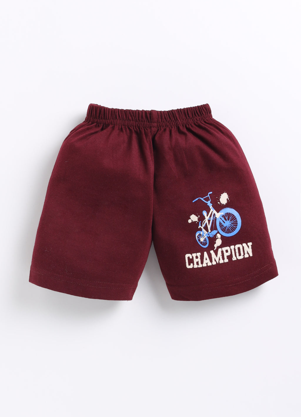Mars Infiniti Boys Pure Cotton Half Sleeve T-shirt & Shorts Set
