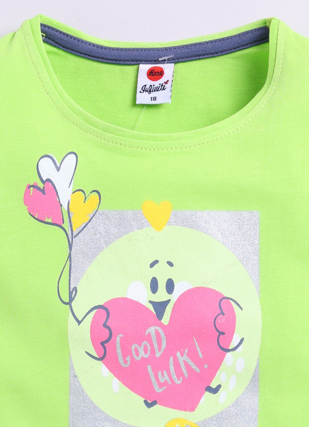 Mars Infiniti Baby Girls Casual Top Shorts (Light Green, blue)