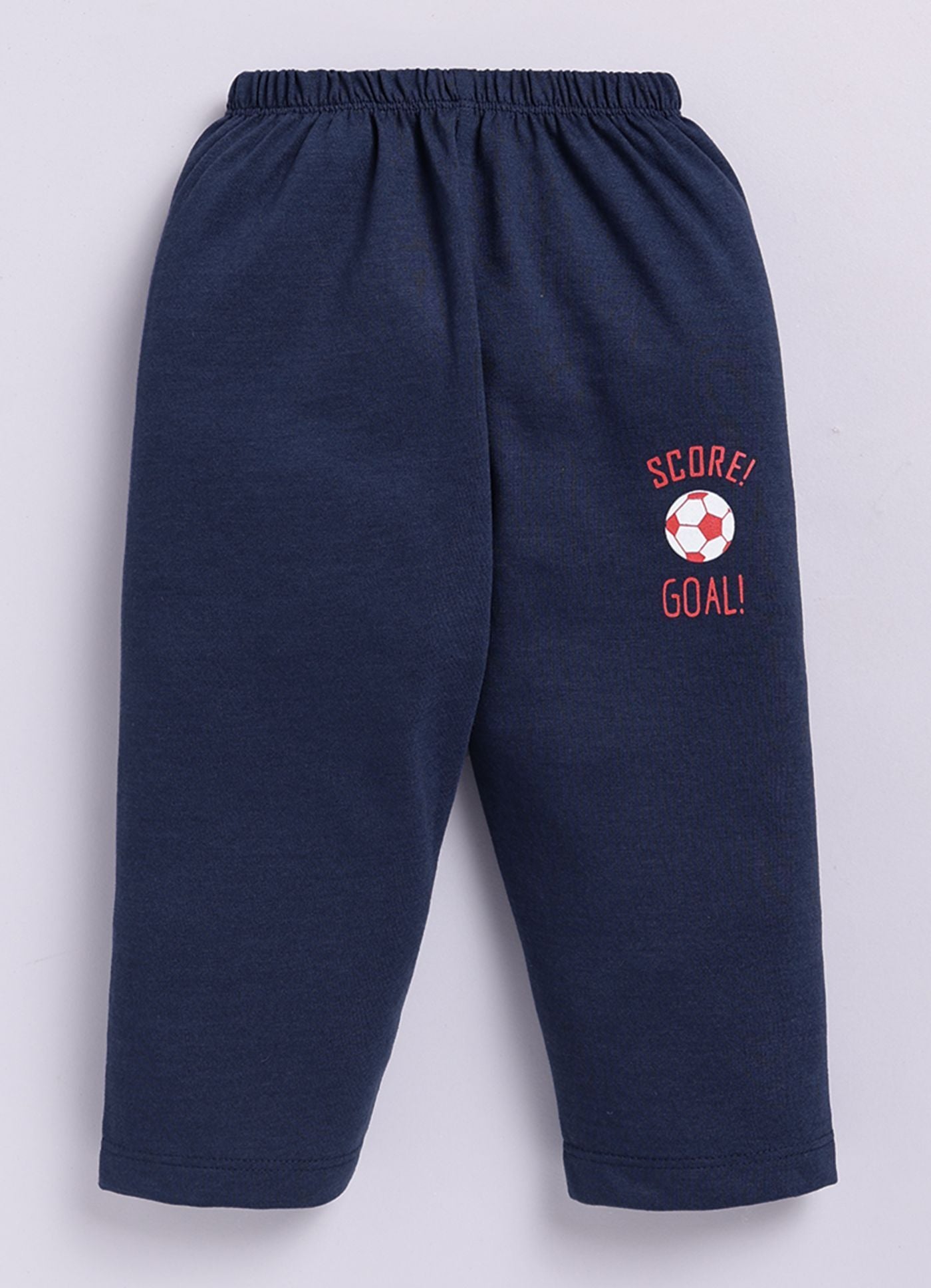Mars Infiniti Boys Casual T-shirt Pant (Rust Red, Navy Blue)