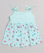 Mars Infiniti Baby Girls Casual Top Panty (Yellow_Sky Blue_Baby Pink)
