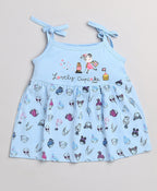 Mars Infiniti Baby Girls Casual Dress Panty (Light Blue)