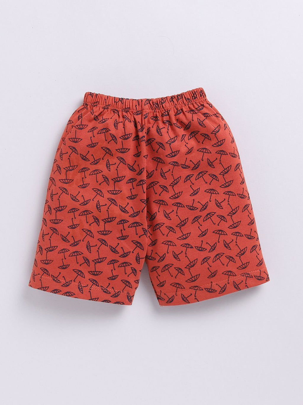 Mars Infiniti Baby Boys & Baby Girls Casual Vest Shorts (Light Red)
