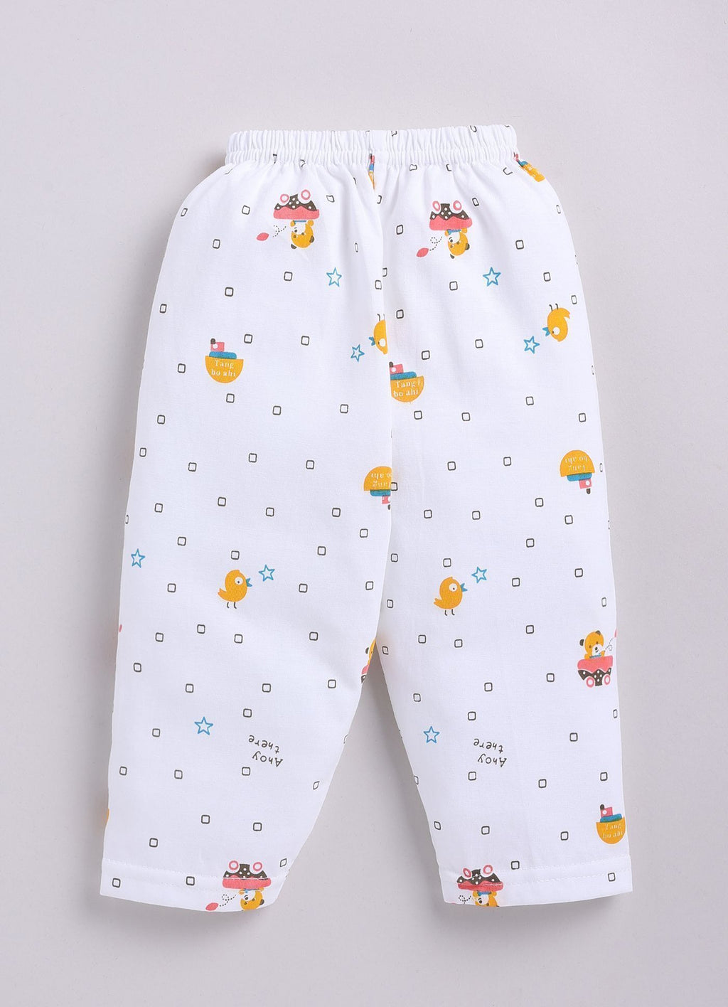 Mars Infiniti Baby Boys & Baby Girls Casual T-shirt Pant (Pink, White)