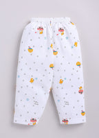 Mars Infiniti Baby Boys & Baby Girls Casual T-shirt Pant (Pink, White)