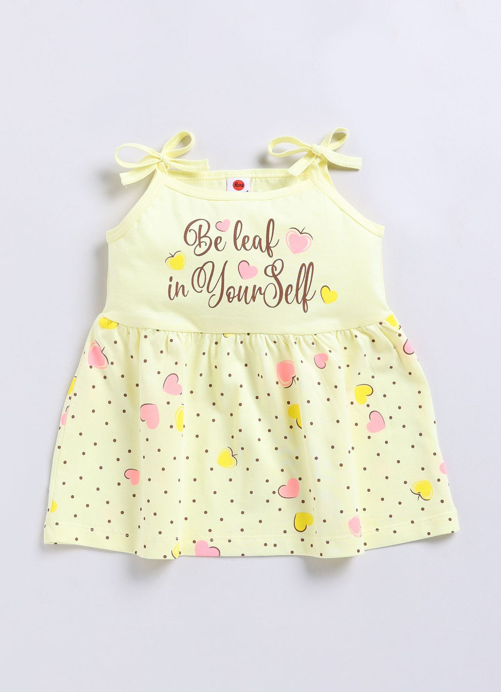 Mars Infiniti Baby Girls Casual Dress Panty (Lemon Yellow)
