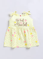 Mars Infiniti Baby Girls Casual Dress Panty (Lemon Yellow)