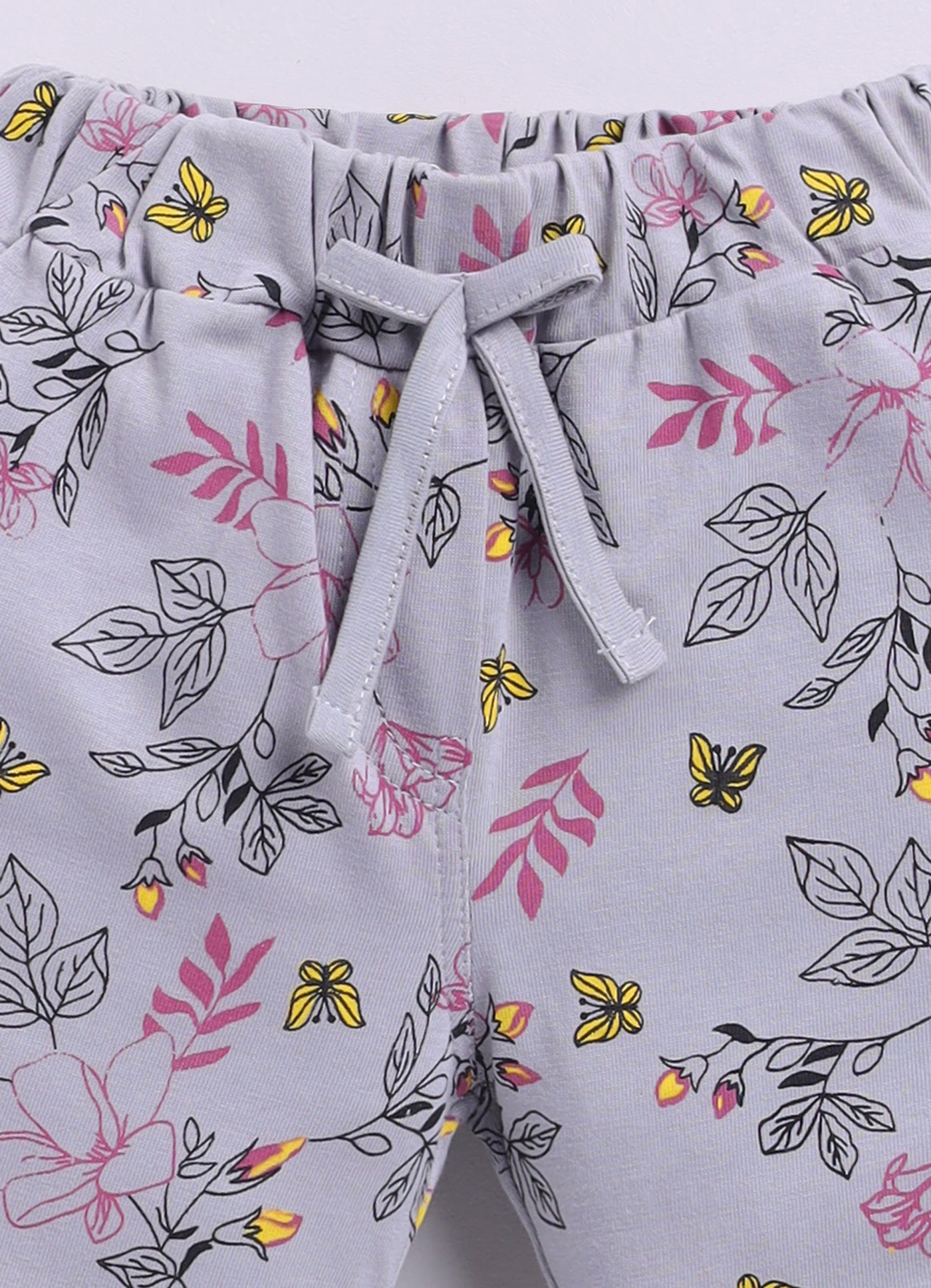 Mars Infiniti Baby Girls Casual Top Shorts (wine, Grey)
