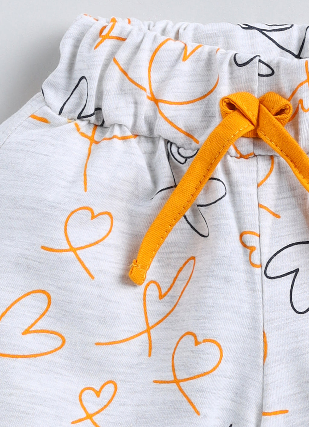 Mars Infiniti Baby Girls Casual Top Capri (Blue, Pink, Mustard)