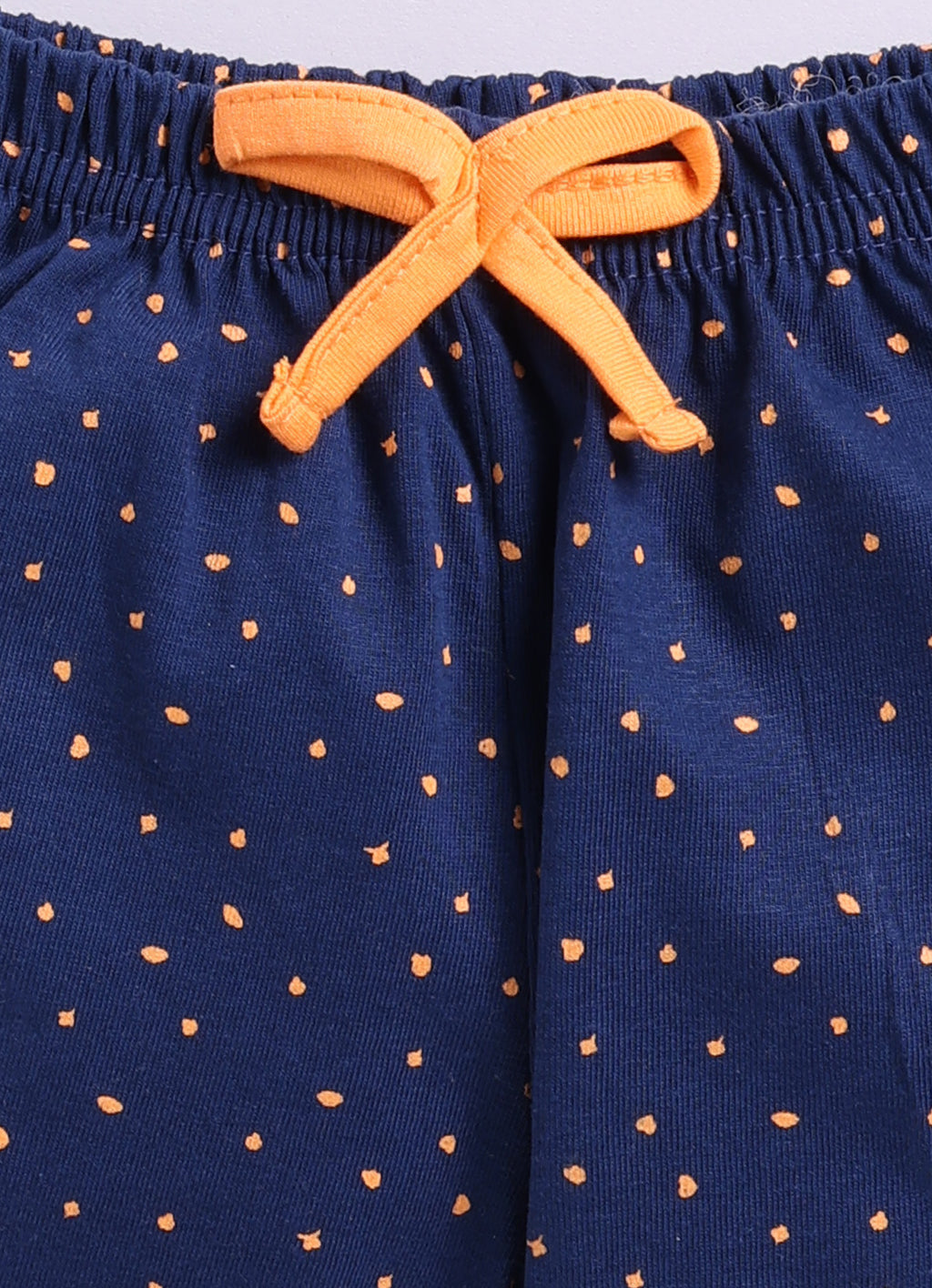 Mars Infiniti Baby Girls Casual Top Shorts (orange, deep blue)