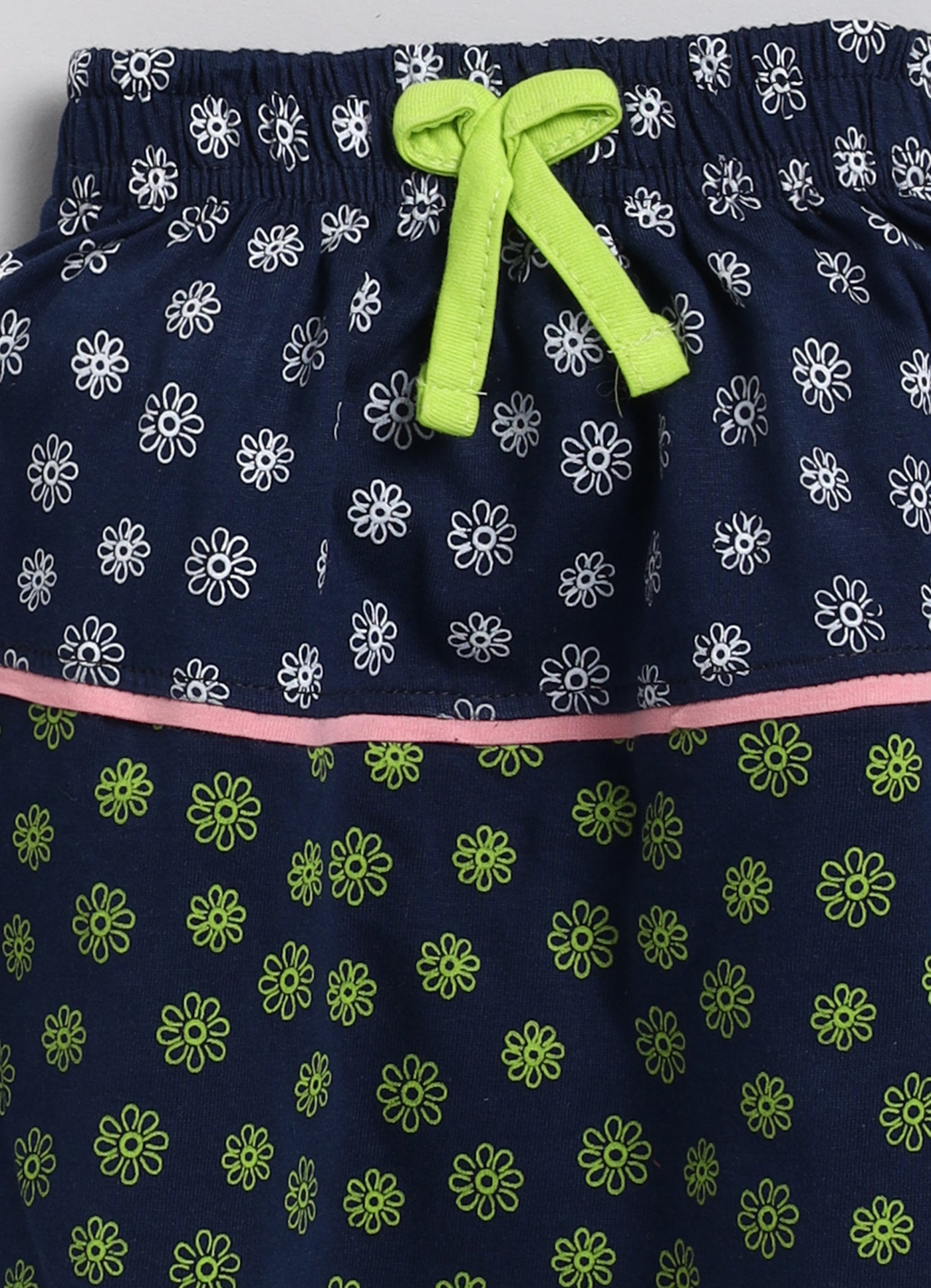Mars Infiniti Girls Casual Top Skirt (Green)