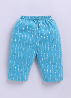 Mars Infiniti Baby Girls Casual Top Capri (light yellow, sky blue)