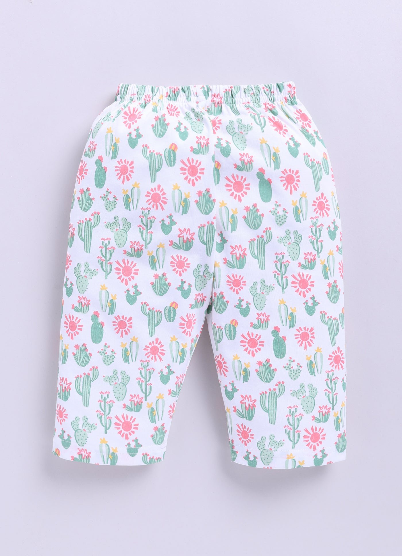 Mars Infiniti Baby Girls Casual Top Capri (Deep Pink, white)