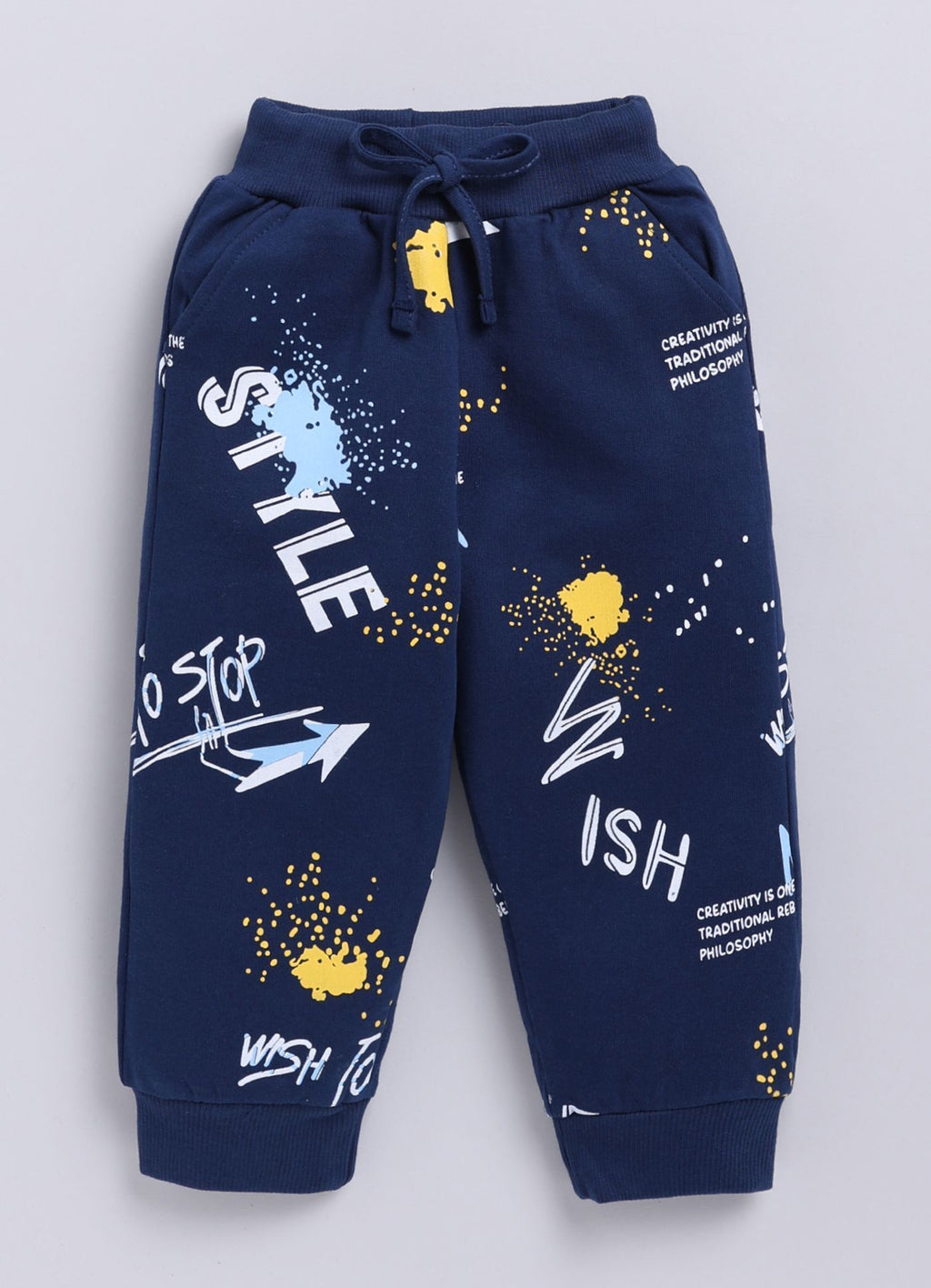 Mars Infiniti Boys & Girls Casual Sweatshirt Sweatpant (Sky Blue, Deep Blue)