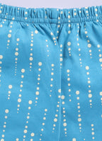 Mars Infiniti Baby Girls Casual Top Capri (light yellow, sky blue)