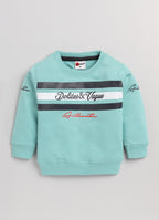 Mars Infiniti Full Sleeves Roundneck Winter Sweatshirt, Pack of 2, Wine, Light Blue