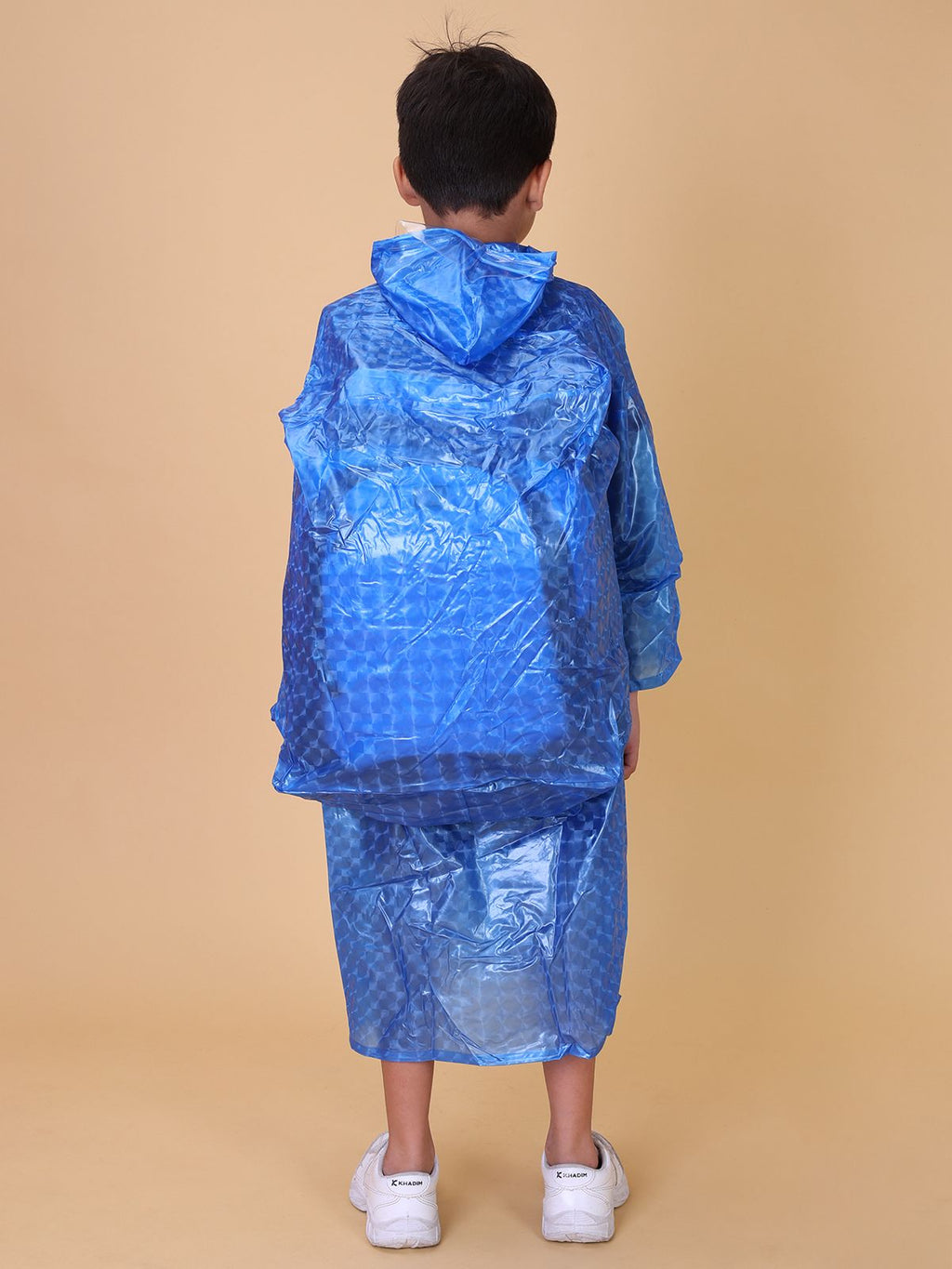 Mars Infiniti Graphic Print Boys and Girls Raincoat Light Blue, Pack of 1, PVC Plastic Raincoat