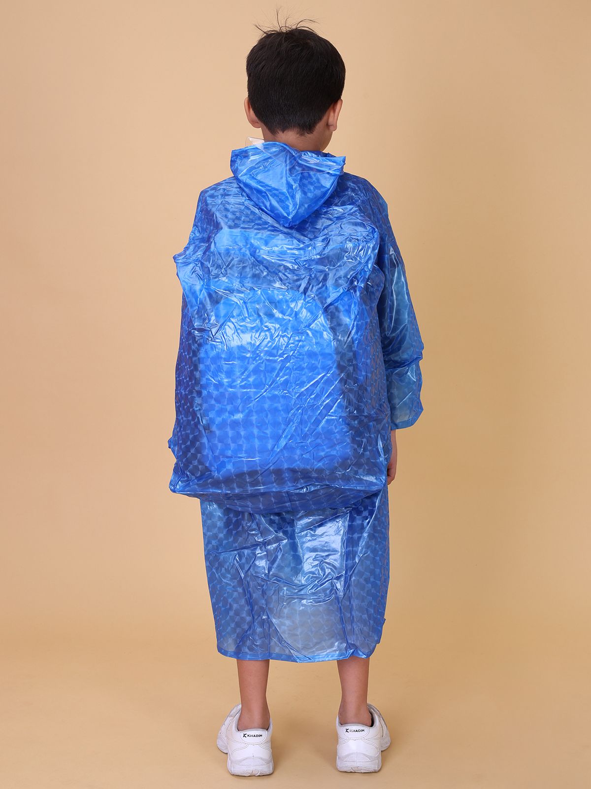 Mars Infiniti Graphic Print Boys and Girls Raincoat Light Blue, Pack of 1, PVC Plastic Raincoat