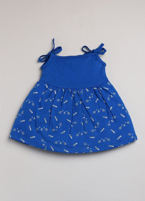 Mars Infiniti Baby Girls Casual Dress Panty (Blue)