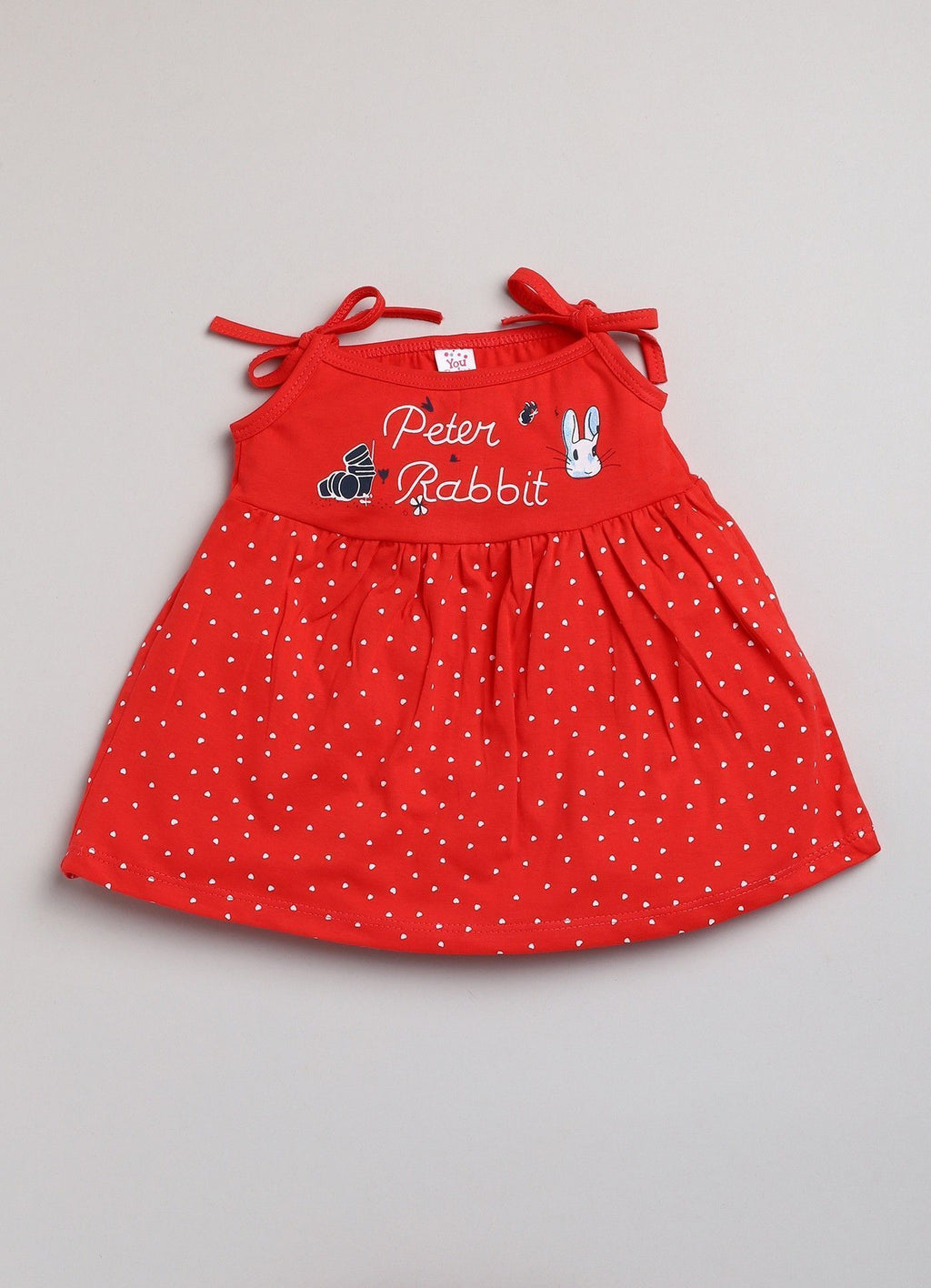 Mars Infiniti Baby Girls Casual Dress Panty (Red)