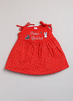 Mars Infiniti Baby Girls Casual Dress Panty (Red)