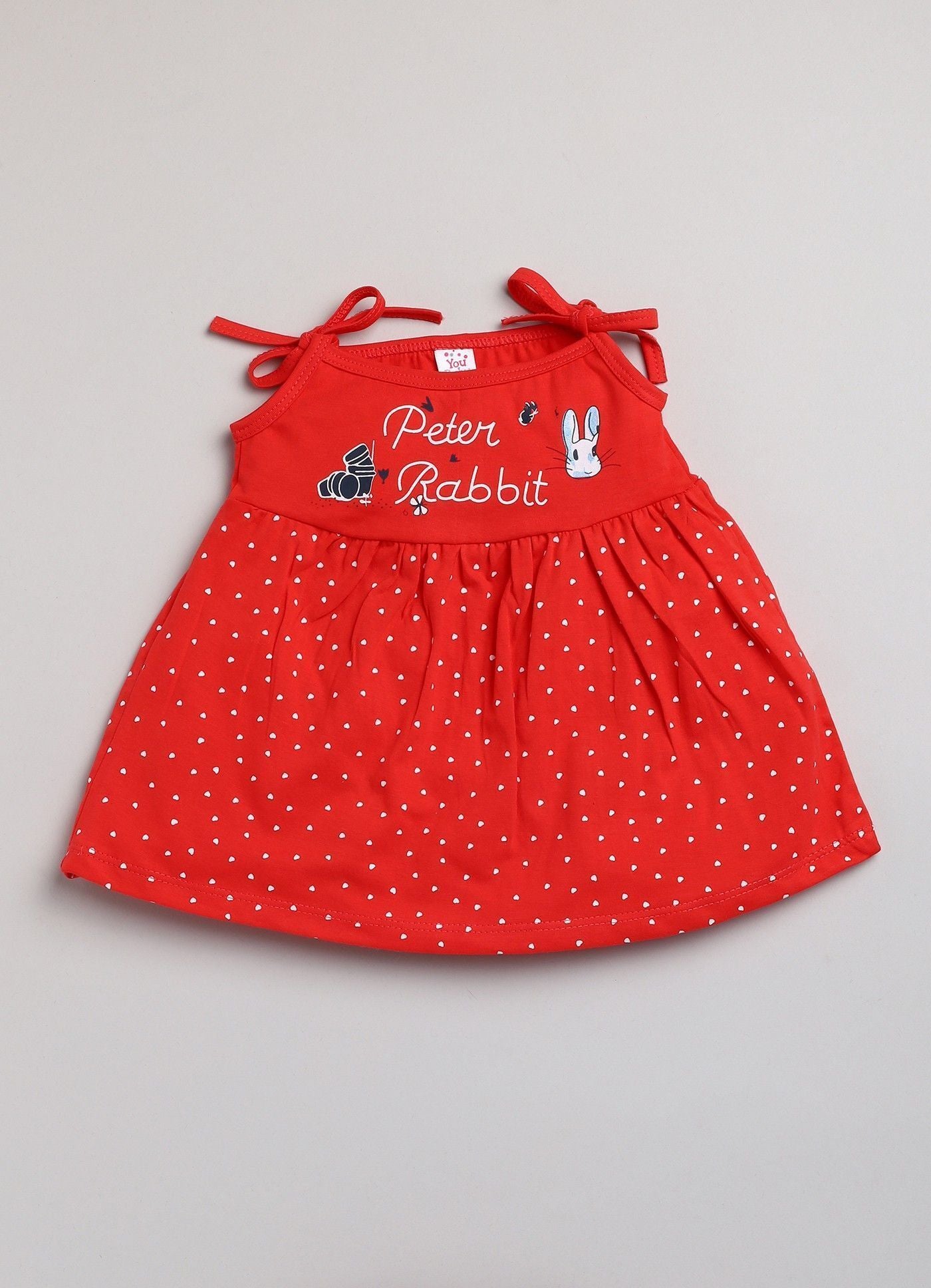 Mars Infiniti Baby Girls Casual Dress Panty (Red)