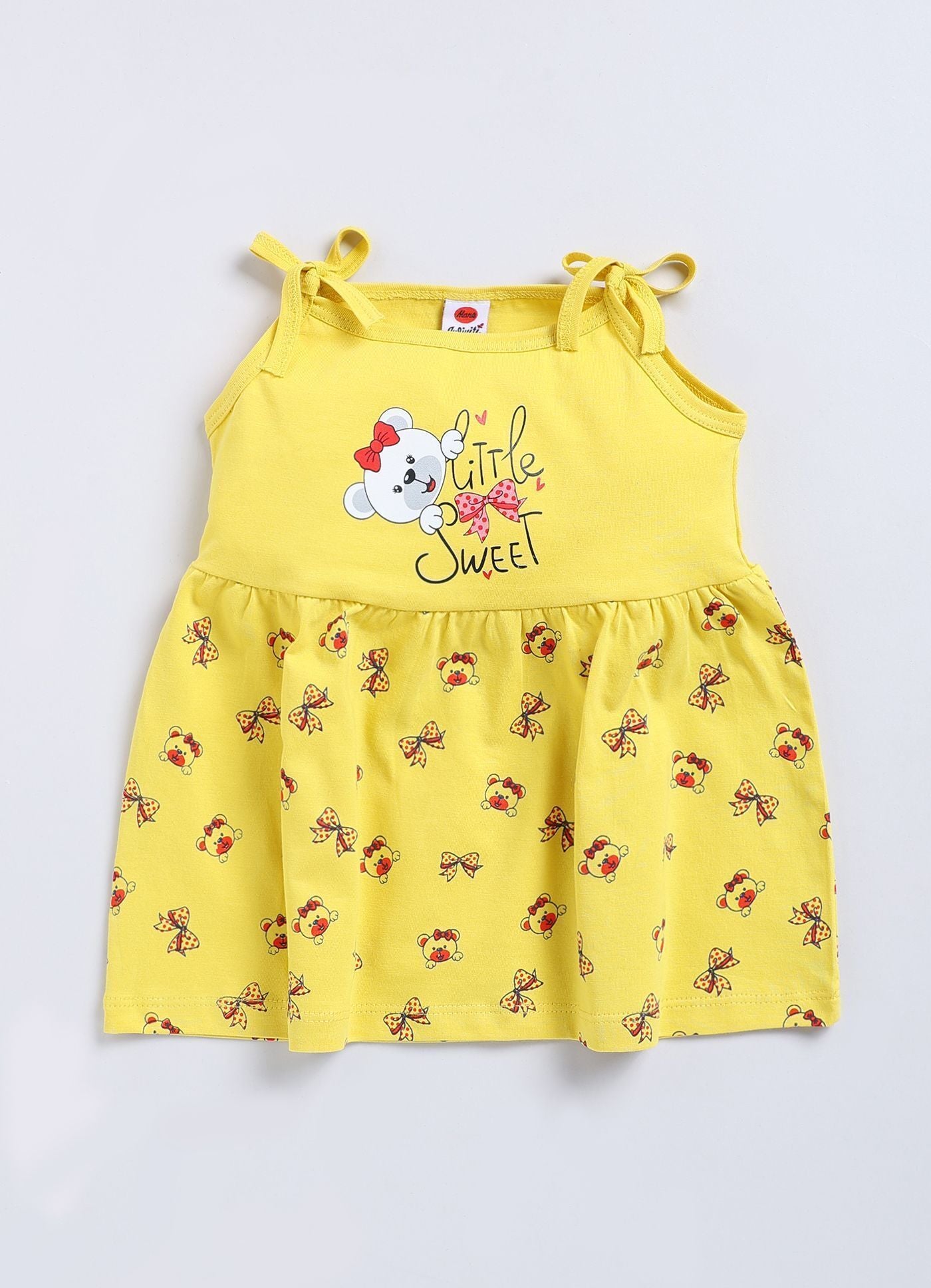 Mars Infiniti Baby Girls Casual Dress Panty (Mustard Yellow)