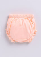 Mars Infiniti Baby Girls Casual Dress Panty (Peach)