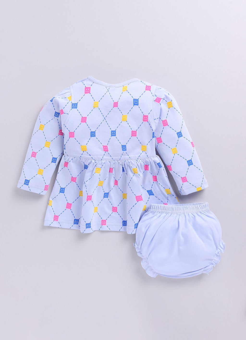Mars Infiniti Baby Girls Casual Dress Panty (Sky Blue)