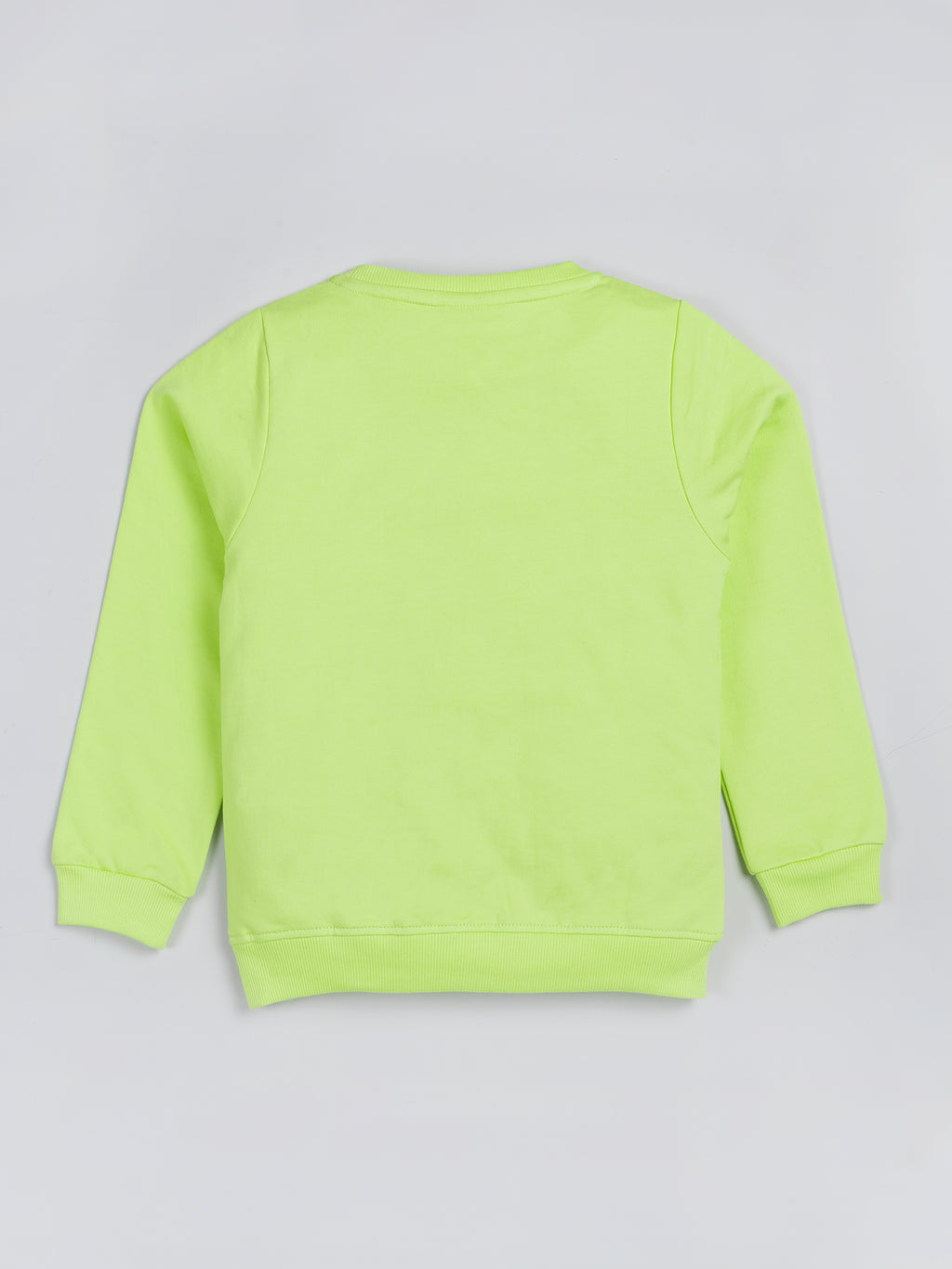 Mars Infiniti Full Sleeve Printed Baby Boys & Baby Girls Sweatshirt (Light Green)