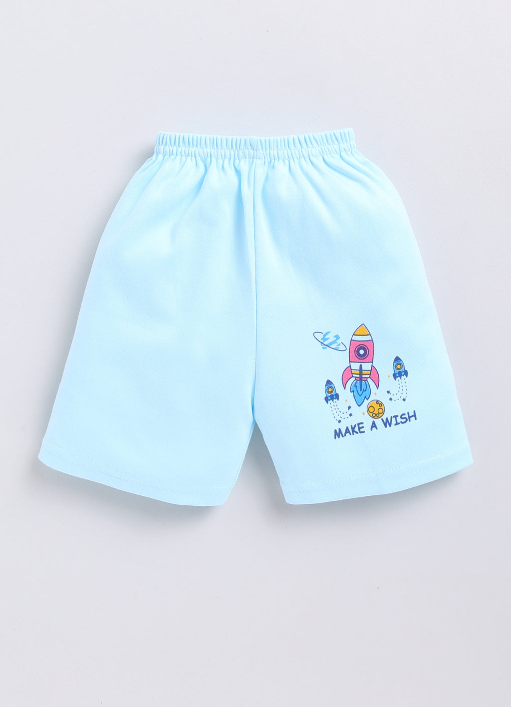 Mars Infiniti Baby Boys & Baby Girls Casual T-shirt Shorts (Blue)