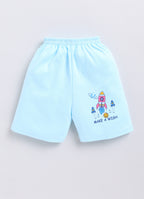 Mars Infiniti Baby Boys & Baby Girls Casual T-shirt Shorts (Blue)
