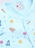 Mars Infiniti Baby Boys & Baby Girls Casual T-shirt Shorts (Blue)